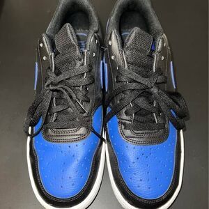 Nike Court Vision Low in the Black Game Royal Size 10